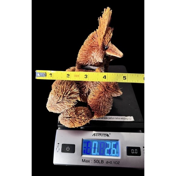 VTG CARIBOU COFFEE CROSS FOX FAMILY ORNAMENT FIGURINE 6.5”x5” RARE - Picture 5 of 9